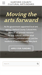 Mobile Screenshot of culturalartsboard.org